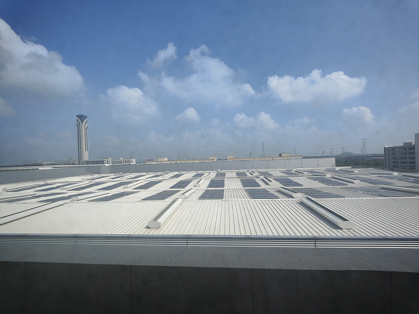 浙江新昱智能制造有限公司600.3KWp屋顶分布式光伏发电项目 一次性并网成功