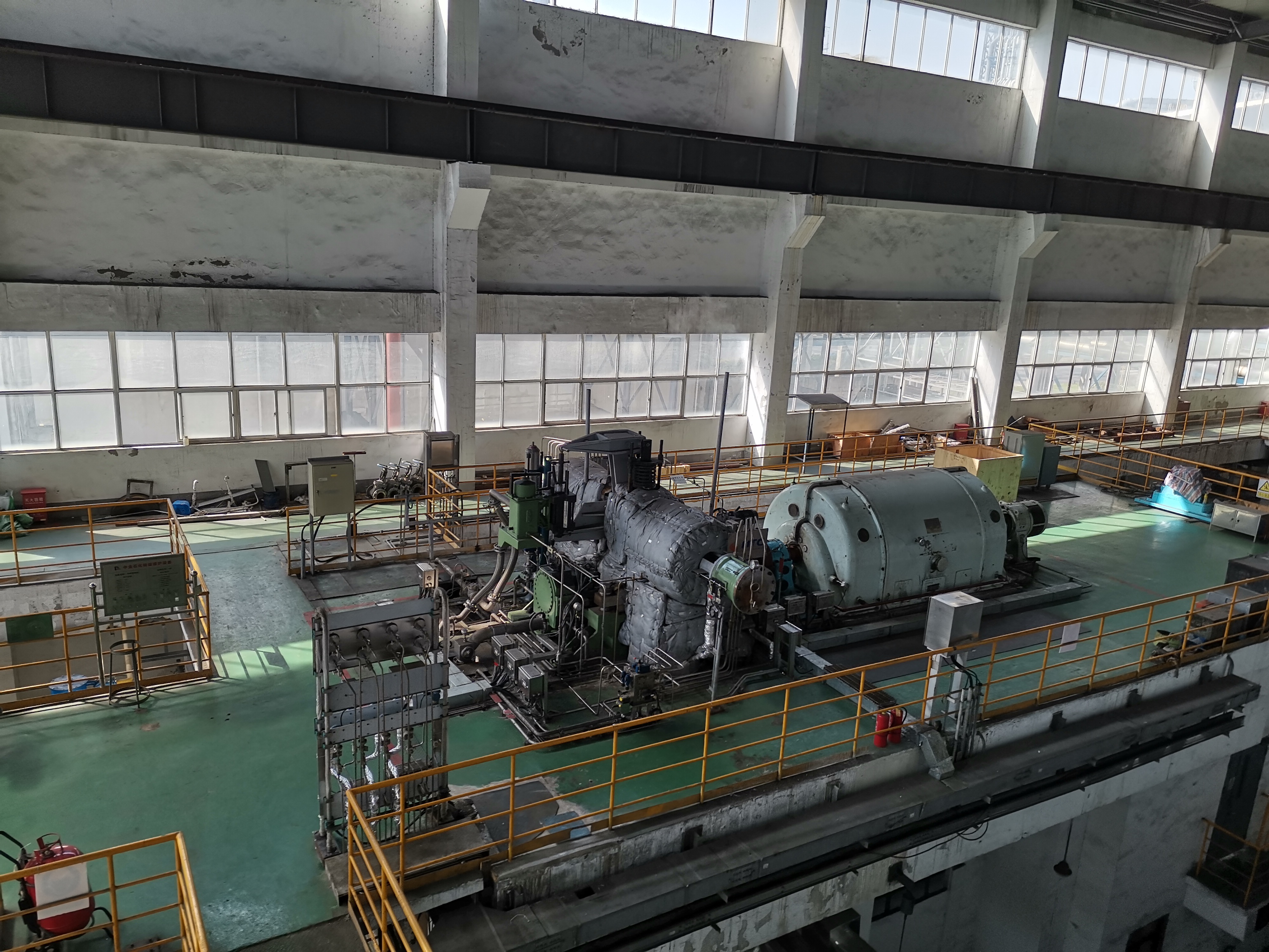 宁波中金石化有限公司泥螺山动力站一期两台15MW天博中心机改造工程