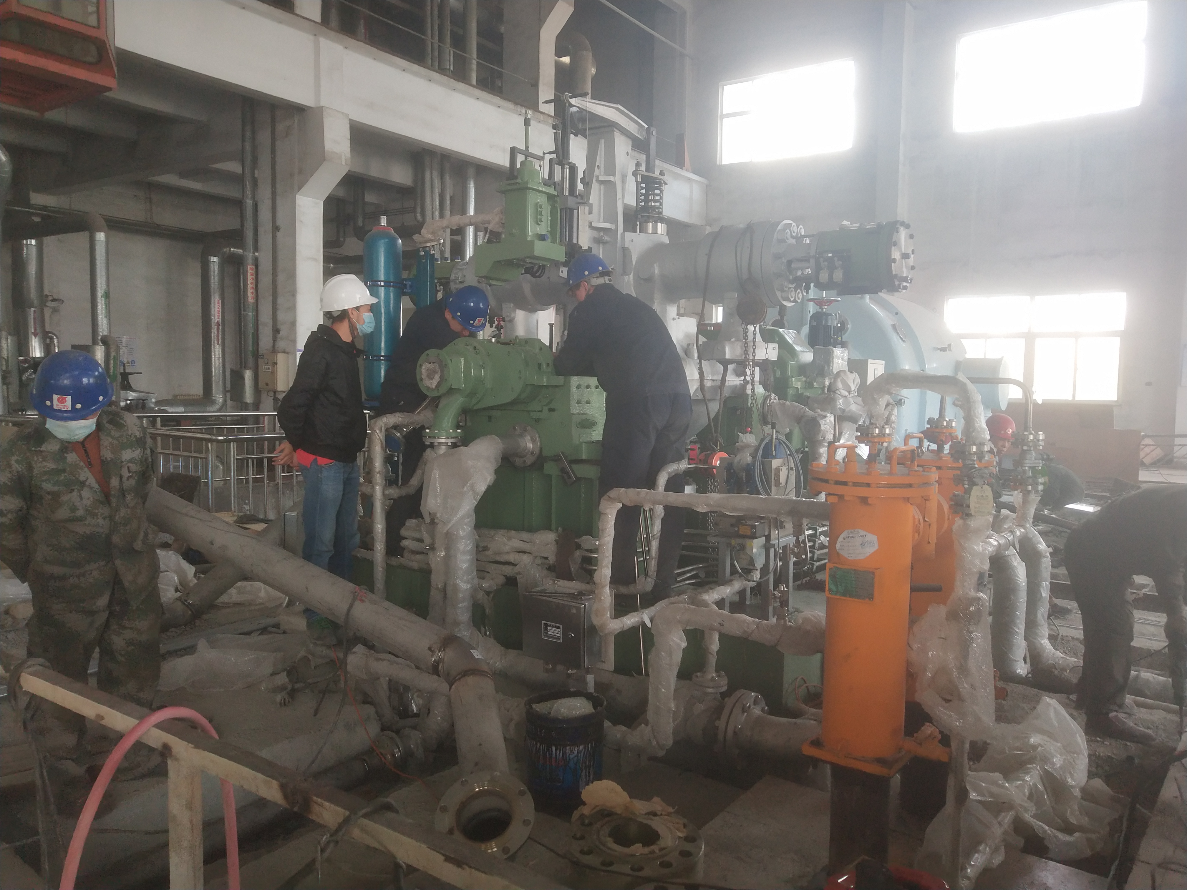 潍坊恒安热电有限公司天博中心机组改造项目